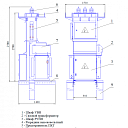 Комплектная трансформаторная подстанция сельского (типа) КТПС-25-250кВт
