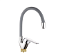 Смеситель ADVANCE ADV 74301-9 (серый) для кухни с гибким изливом