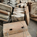 Футеровки (плита дробящая) для шаровй мельницы МШР МСЦ