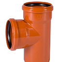 Тройник ПВХ наруж. канал. 87* Ду 110х110 OSTENDORF