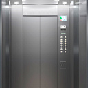 Кабина лифта с отделкой из нержавеющей стали 800 кг