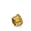 Футорка латунная ду 25х15 (1"х1/2") шестигранная general fittings