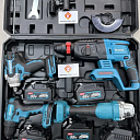 Набор 4 в 1 MAKITA Dewalt 98 v бесщеточный