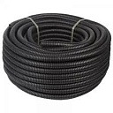 Труба гофрированная ПНД d 20 с зондом (100 м) ИЭК черный