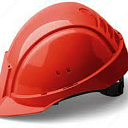 Защитная каска, красная