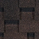 Гибкая черепица Eurasia, лабиринт, коричневый