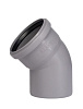 Отвод ПП для внутренней канализации 45° Ду 110 OSTENDORF