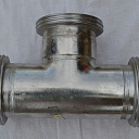 Тройник резьбовой ф 80  из пищевой нержавейки