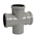 Крестовина ПП внутр. канал. Ду 110х110х110х87* OSTENDORF