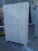 Шкаф металлический 6ти ячейковый Фото #7392239