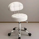 Табурет мастера, регулируемый стул на колесиках 360°, кресло мастера для салона