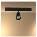 Светильник LED магнитный ROLL-01, 10W, 48V, 4000K, черный, трек, 12 см, 30°, артикул 169-03035