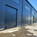 Промышленные секционные ворота.