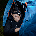 Фонарик светодиодный  SL 400 AF на голову, 400 лм, Li-Ion 3.7 В/2.6 Ач, IP44