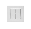 Mutlusan RITA Выключатель 2-клав. (белый)