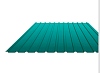 Профнастил стеновой полимерный 1047х1000х44 мм С44  
