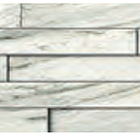 Декор из керамогранита Скайфолл Бьянко Брик 3D