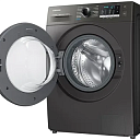 Стиральная машина Samsung WW70J4260PSDLD. Серый. до 6 кг.  