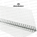 Уголок ПВХ с сеткой