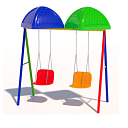 Качели двойные