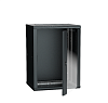 ITK Шкаф LINEA W 12U 600x600 мм дверь стекло. RAL9005