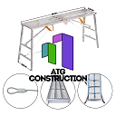 Портативная лестница, раскладная, оцинкованная