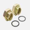 Накидные гайки (DN 25) / PIPE-UNION-2634-G11/2>G1"-FTM-CHR-YEL"