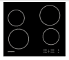 Электрическая (Hi-Light) варочная панель Metro, Samsung C61R1AEME,Черный