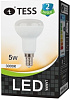 Лампа светодиодная рефлекторная R50 5 "TESS" Вт E14  3000K