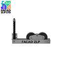 Узел прижимной лебедки LTD6.3 для фасадной люльки ZLP-630