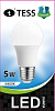 Лампа светодиодная A55 5 Вт "TESS" E27 6500K
