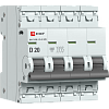 Автоматический выключатель 4P 20А (D) 6кА ВА 47-63N EKF PROxima