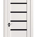 Межкомнатные двери, модель: BERGAMO 2, цвет: Эмаль белая