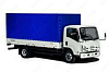 Бортовой грузовик с тентом ISUZU NPR 82 L (CNG)
