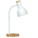 Светильник настольный SCANDINAVIAN 01, E27, металл, D120xH400, белый, артикул 130-03642