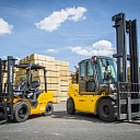 Электрический вилочный погрузчик (Кара, Kara, Auto kara) Hangcha 1.5т