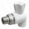 Кран шаровой для радиатора угловой 20х1/2" (60/10) (Valfex)