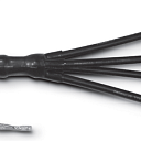 Муфта термоусаживаемая концевая наружной установки 3КНТпН-10-35...50