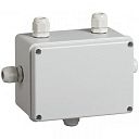 Коробка КМ41331 распаячная для о/п 150х110х85 мм IP55 (RAL7035, гермовводы PG11 (5 шт)