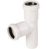 Тройник ПП для внутренней канализации 87° Ду 32х32 белый OSTENDORF