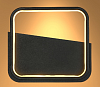 Бра 52030 1xE27 Square Black 3000K TEKLED 151-19781