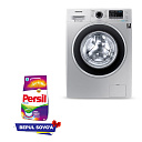 Стиральная машина Samsung ART WW60J4210HSULD, до 6кг + В подарок Стиральный порошок Persil Color 3 кг