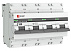 Автоматический выключатель 4P 100А (C) 10kA ВА 47-100 EKF Basic