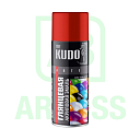 Акриловая эмаль KUDO красная gloss clear finish 520 мл