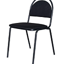 Стул полумягкий на металлокаркасе