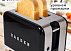 Тостер Uakeen, мощность 1000Вт, 7 уровней прожарки, 2 отделения