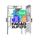 Леса строительные оцинкованные, антивлага, заводские, Китай