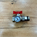 Кран прямой с ракором Bear WB-2503, d25