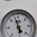 Бим-ий термометр для отопительной техники Модель: A46. d- 63 мм 0 °C ... 60 °C