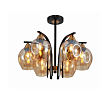 Люстра 1024 AMBER Glass 3xE27 40Вт (TEKAVIZE) 159-17420